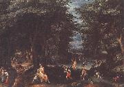 Landscape with Leto and Peasants of Lykia fsg CONINXLOO, Gillis van